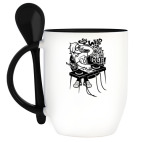 Кружка с ложкой