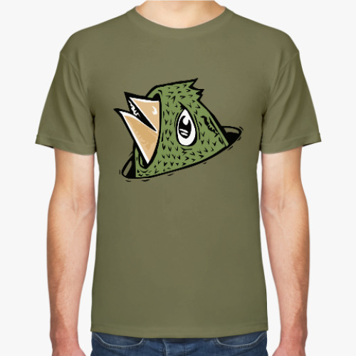 Футболка с принтом Птичка внутри