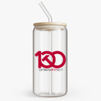 Банка с бамбуковой крышкой