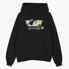 Толстовка худи оверсайз