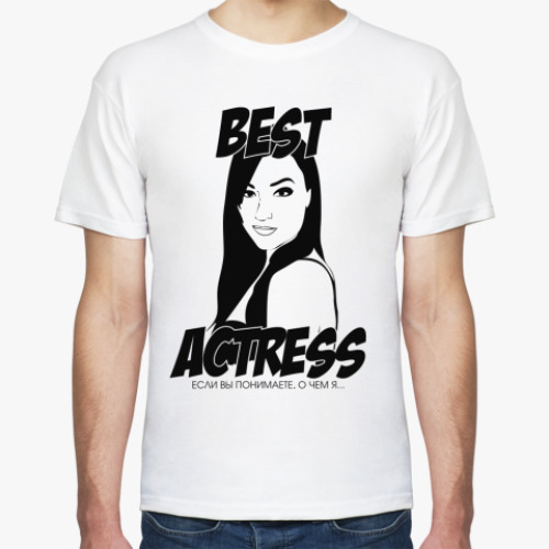 Футболка с принтом ' Саша Грей'