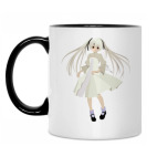 Кружка двухцветная