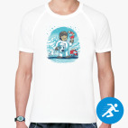 Мужская спортивная футболка