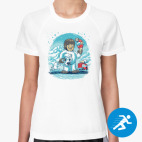 Женская спортивная футболка