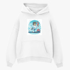 Толстовка худи оверсайз