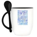 Кружка с ложкой