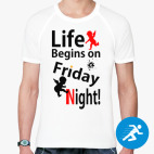 Мужская спортивная футболка