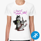 Женская спортивная футболка