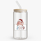 Банка с бамбуковой крышкой