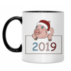 Кружка двухцветная