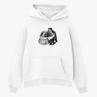 Толстовка худи оверсайз