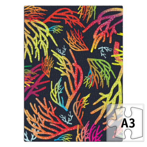 Пазл с принтом Кораллы