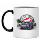 Кружка двухцветная