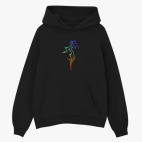 Толстовка худи оверсайз