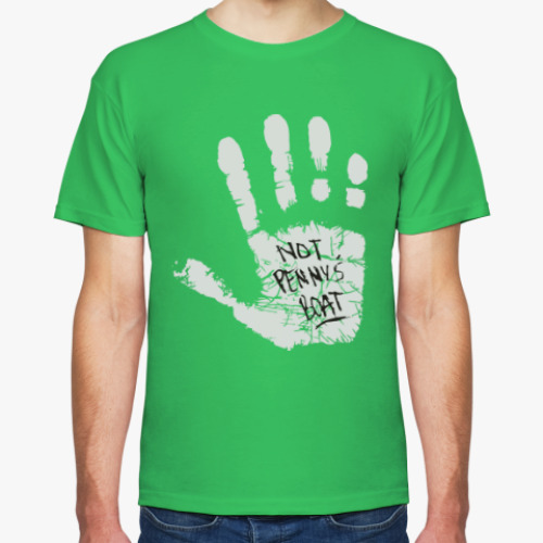 Футболка с принтом Это не лодка Пенни