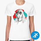 Женская спортивная футболка