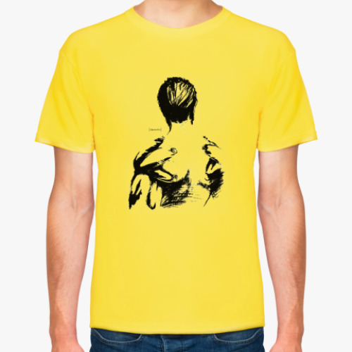 Футболка с принтом Adam Jensen