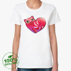 Женская футболка органик