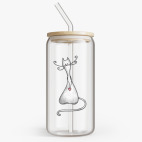 Банка с бамбуковой крышкой