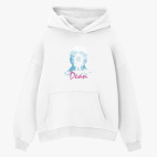 Толстовка худи оверсайз