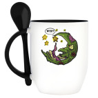 Кружка с ложкой