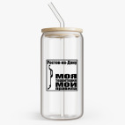 Банка с бамбуковой крышкой