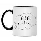 Кружка двухцветная