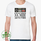 Мужская футболка органик