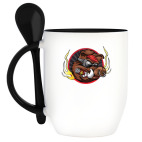 Кружка с ложкой