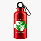 Металлическая бутылка 400 мл UV-DTF