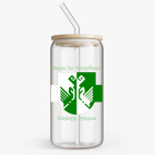 Банка с бамбуковой крышкой