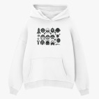 Толстовка худи оверсайз