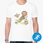 Мужская спортивная футболка