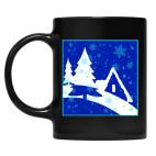 Кружка цветная UV-DTF