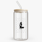 Банка с бамбуковой крышкой