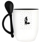 Кружка с ложкой