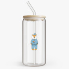 Банка с бамбуковой крышкой