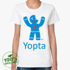 Женская футболка органик