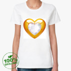 Женская футболка органик
