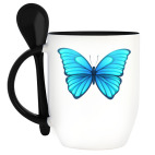 Кружка с ложкой