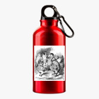 Металлическая бутылка 400 мл UV-DTF