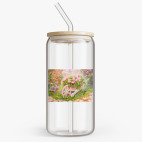 Банка с бамбуковой крышкой