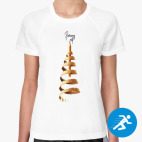 Женская спортивная футболка