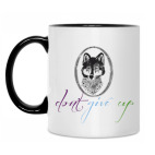 Кружка двухцветная