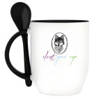 Кружка с ложкой