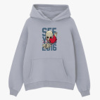 Толстовка худи оверсайз