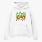 Толстовка худи оверсайз