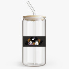 Банка с бамбуковой крышкой