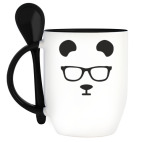 Кружка с ложкой