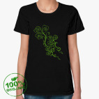 Женская футболка органик